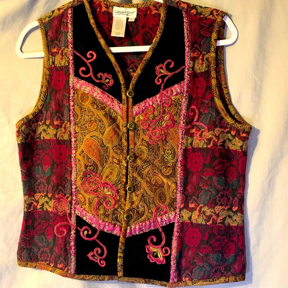 Vintage Cold Water Creek Vest